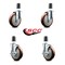 Service Caster Regency Work Table Caster Replacement Set REG-EX20S514-PPUB-MRN-112-2-TLB-2 - alternate 1